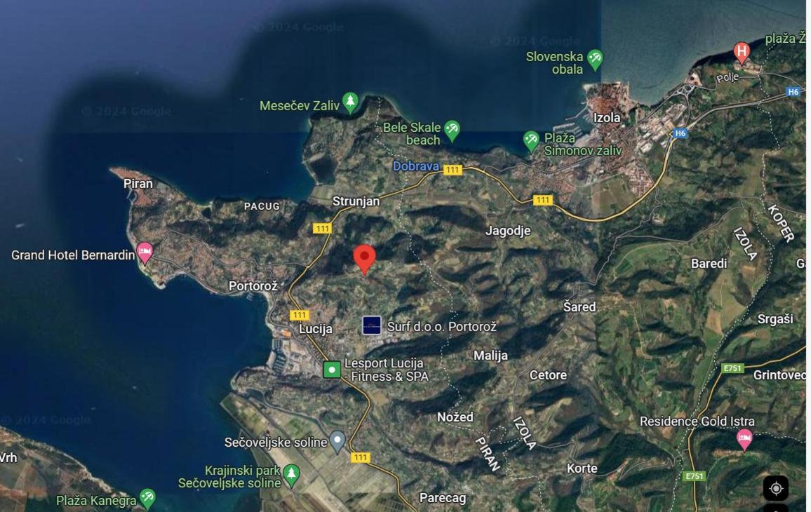 Apartma Ester Lucija Zewnętrze zdjęcie